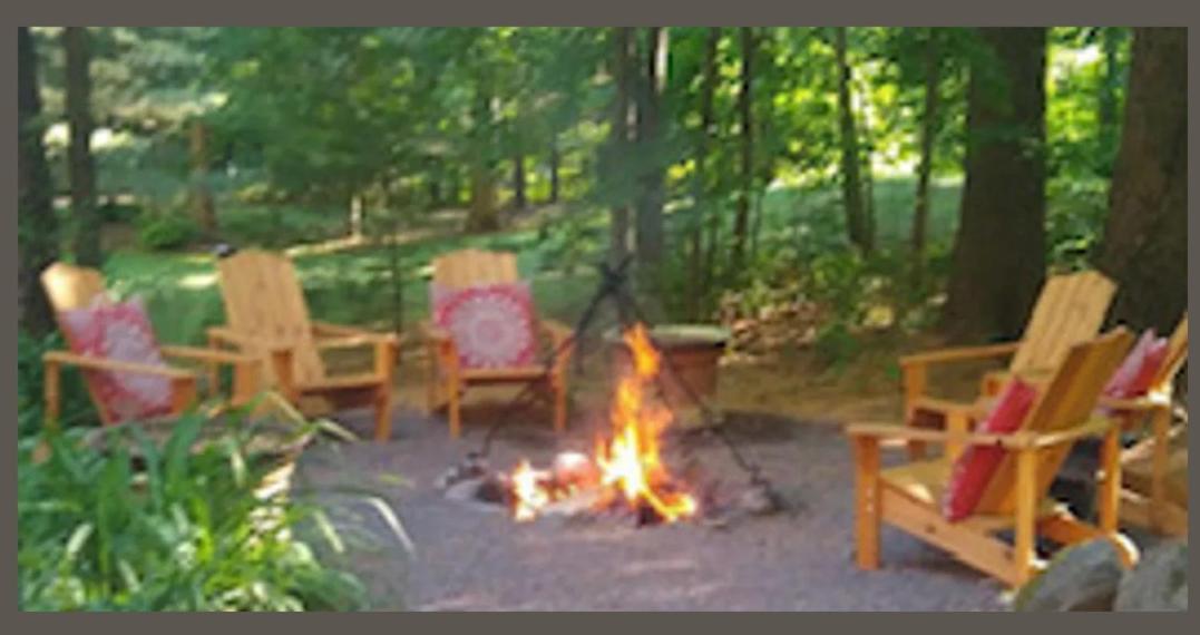 Bed And Breakfast Suite At The Wooded Retreat Pine City 외부 사진